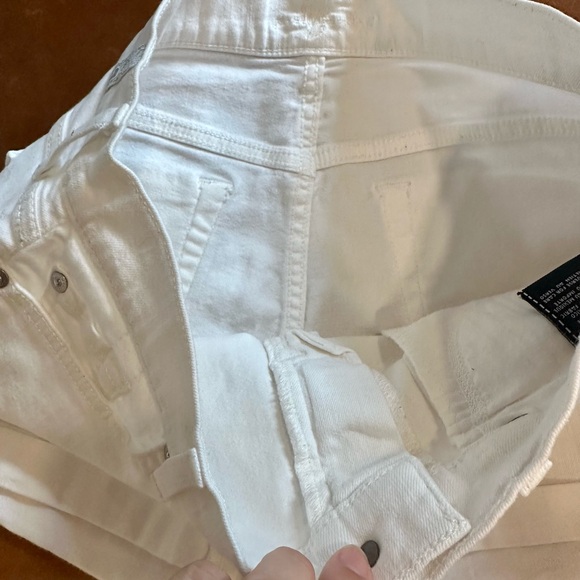 7 for all Mankind broken twill mid roll shorts - Picture 6 of 10